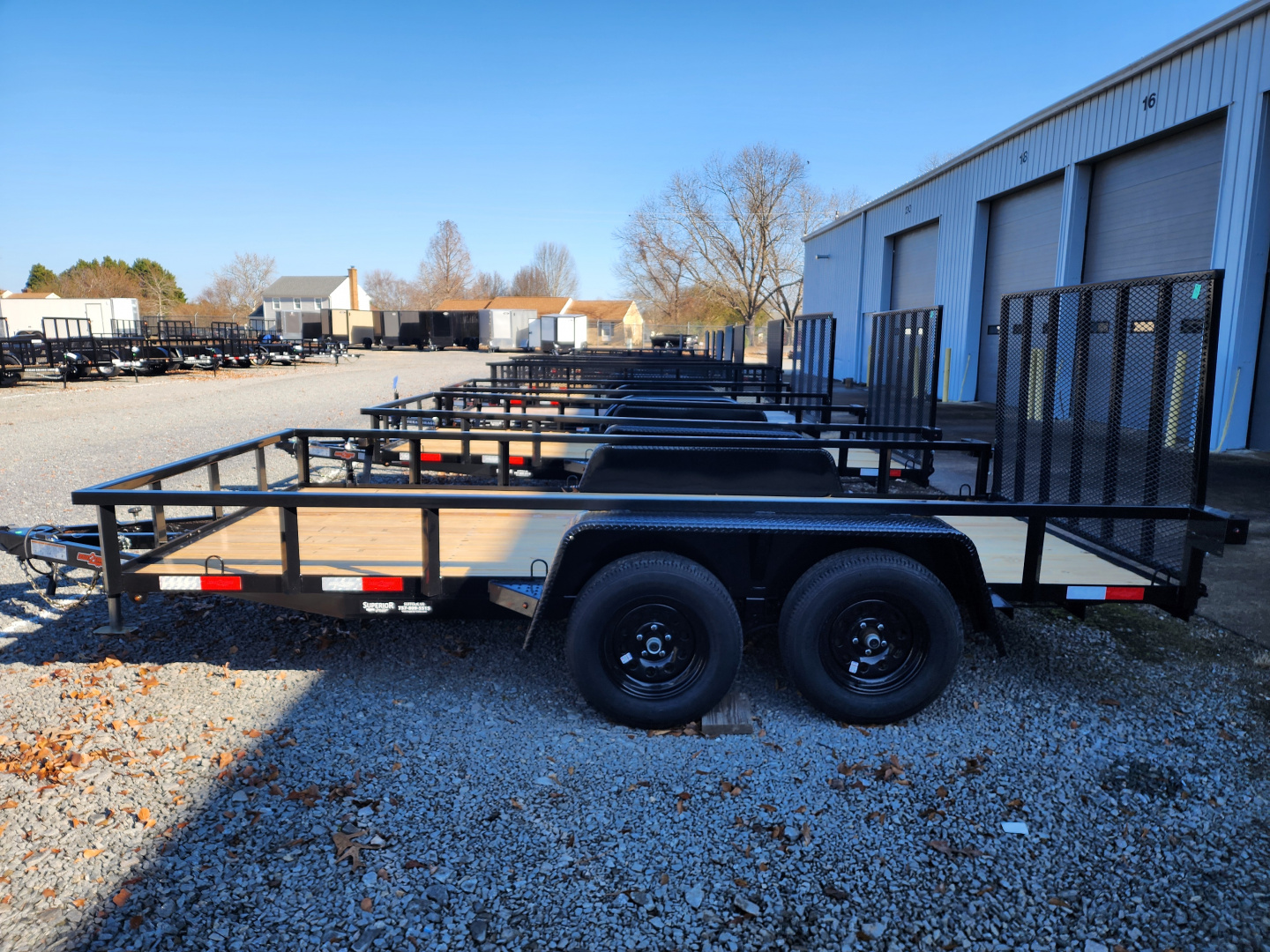 New 2026 Down 2 Earth Trailers 6X14 7K Utility Trailer