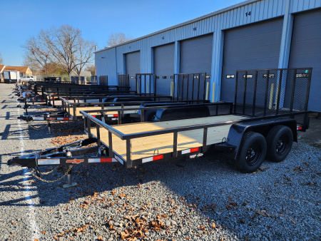 New 2026 Down 2 Earth Trailers 6X14 7K Utility Trailer