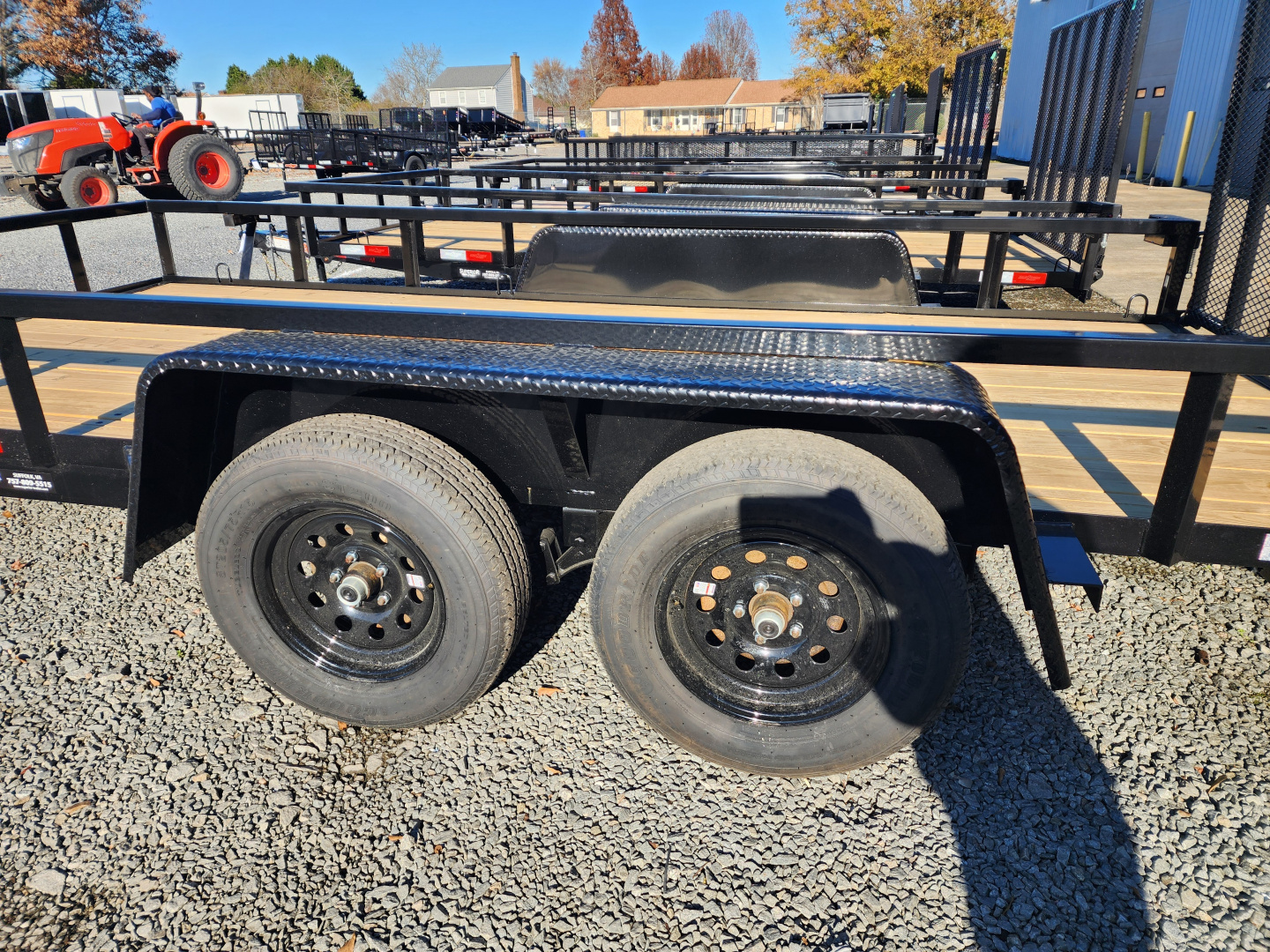 New 2026 Down 2 Earth Trailers 6X14 7K Utility Trailer