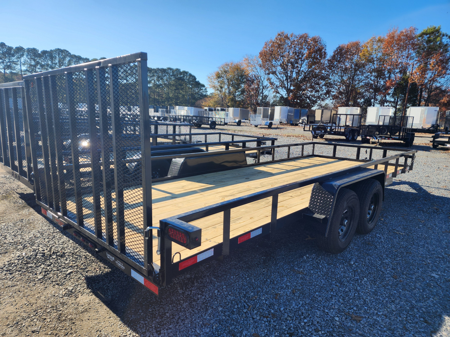 New 2026 Down 2 Earth Trailers 20ft 10K Utility w/ Gate Car / Racing Trailer