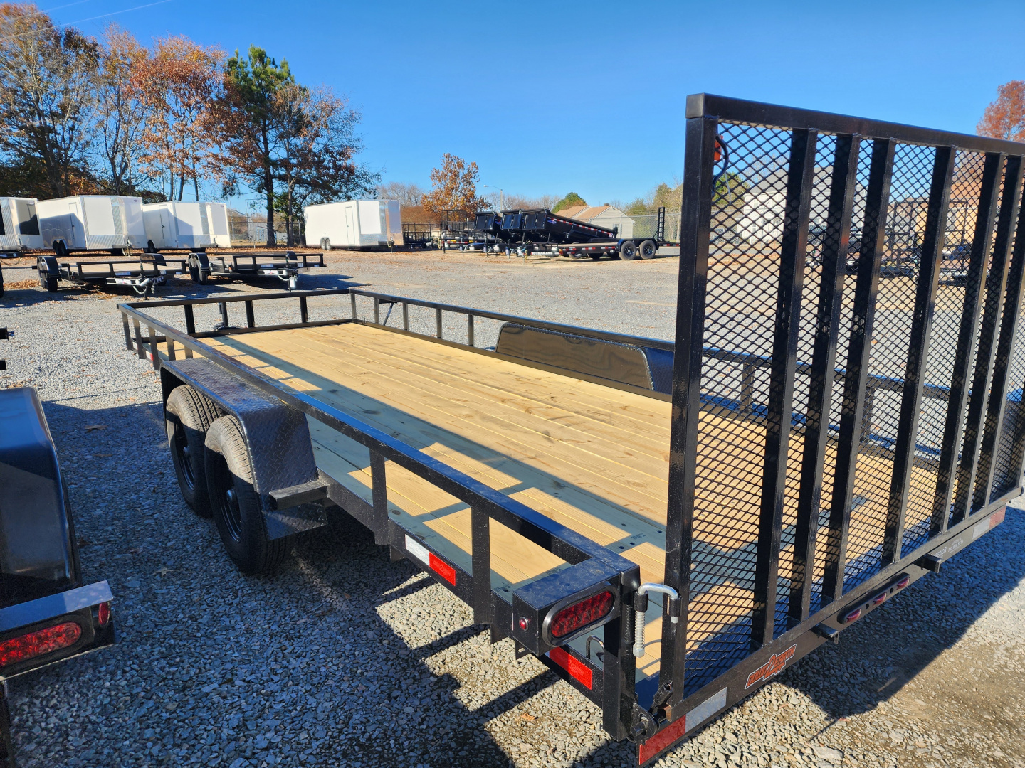 New 2026 Down 2 Earth Trailers 20ft 10K Utility w/ Gate Car / Racing Trailer