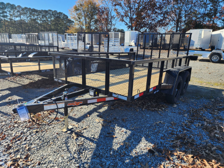 New 2026 Down 2 Earth Trailers 6X12 7K w/ 2ft Sides Utility Trailer