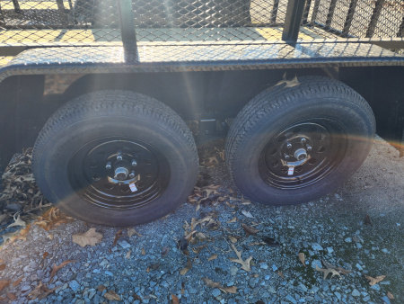 New 2026 Down 2 Earth Trailers 6X12 7K w/ 2ft Sides Utility Trailer