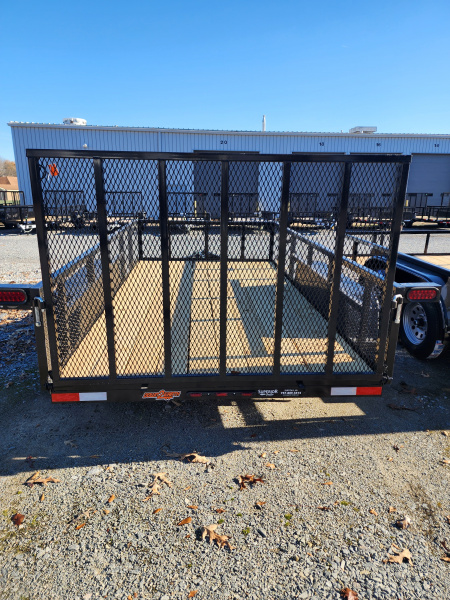 New 2026 Down 2 Earth Trailers 6X12 7K w/ 2ft Sides Utility Trailer