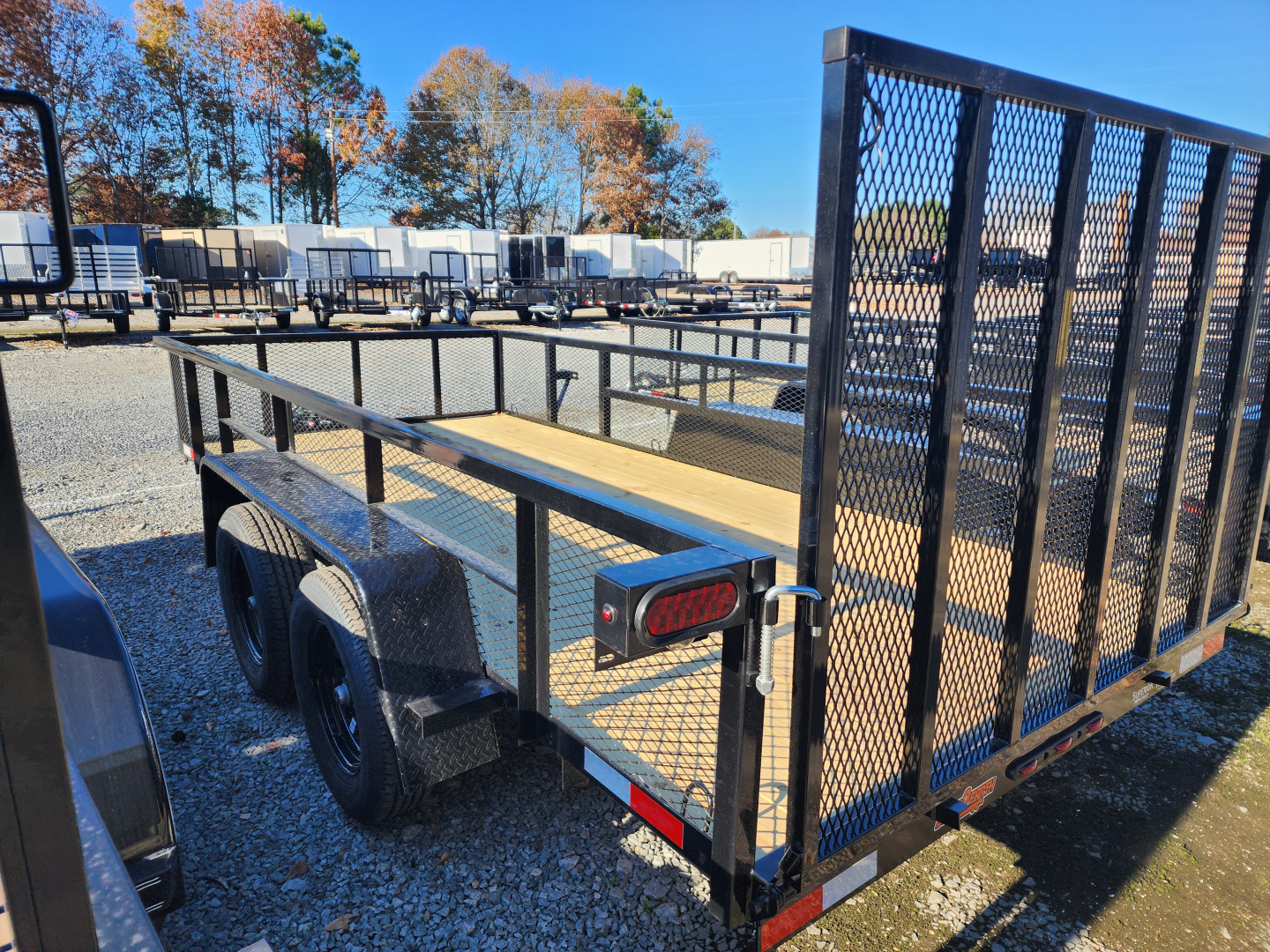 New 2026 Down 2 Earth Trailers 6X14 7K Utility Trailer w/ 2ft Exp Sides & Gate