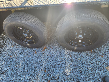 New 2026 Down 2 Earth Trailers 6X14 7K Utility Trailer w/ 2ft Exp Sides & Gate