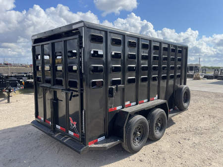 New 2026 Eagle X Trailers 6'8''X16' Stock / Stock Combo Trailer
