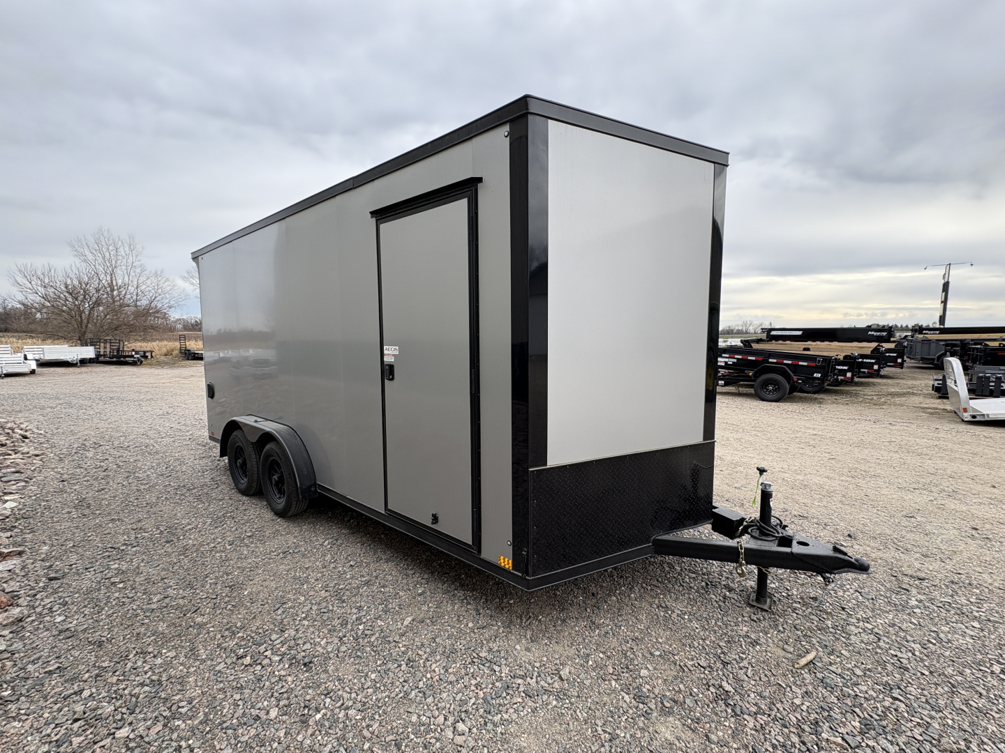 New 2025 7.5' x 16' Cross Alpha UTV Enclosed Trailer