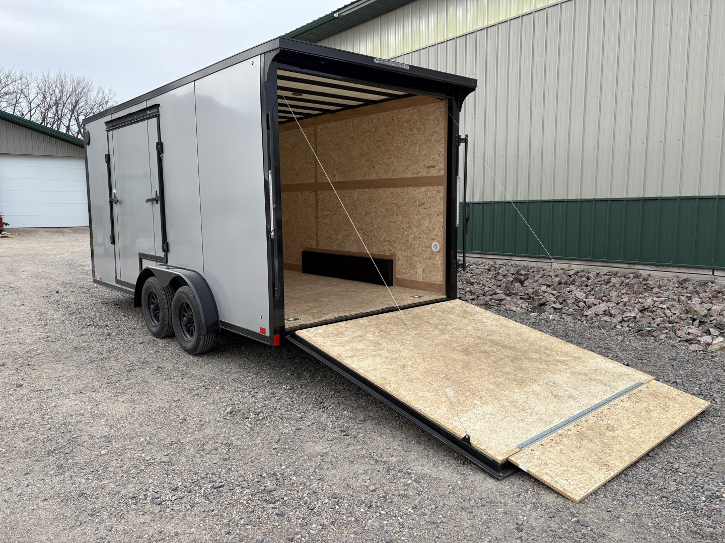 New 2025 7.5' x 16' Cross Alpha UTV Enclosed Trailer