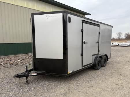 New 2025 7.5' x 16' Cross Alpha UTV Enclosed Trailer