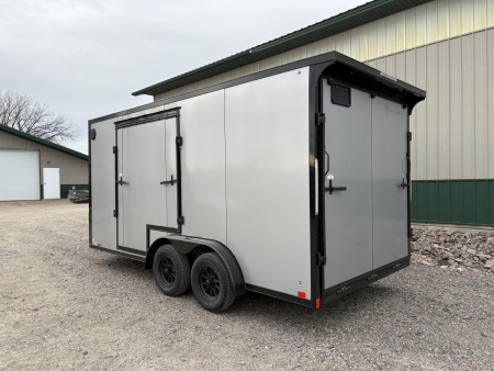 New 2025 7.5' x 16' Cross Alpha UTV Enclosed Trailer