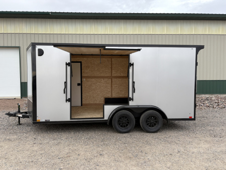 New 2025 7.5' x 16' Cross Alpha UTV Enclosed Trailer