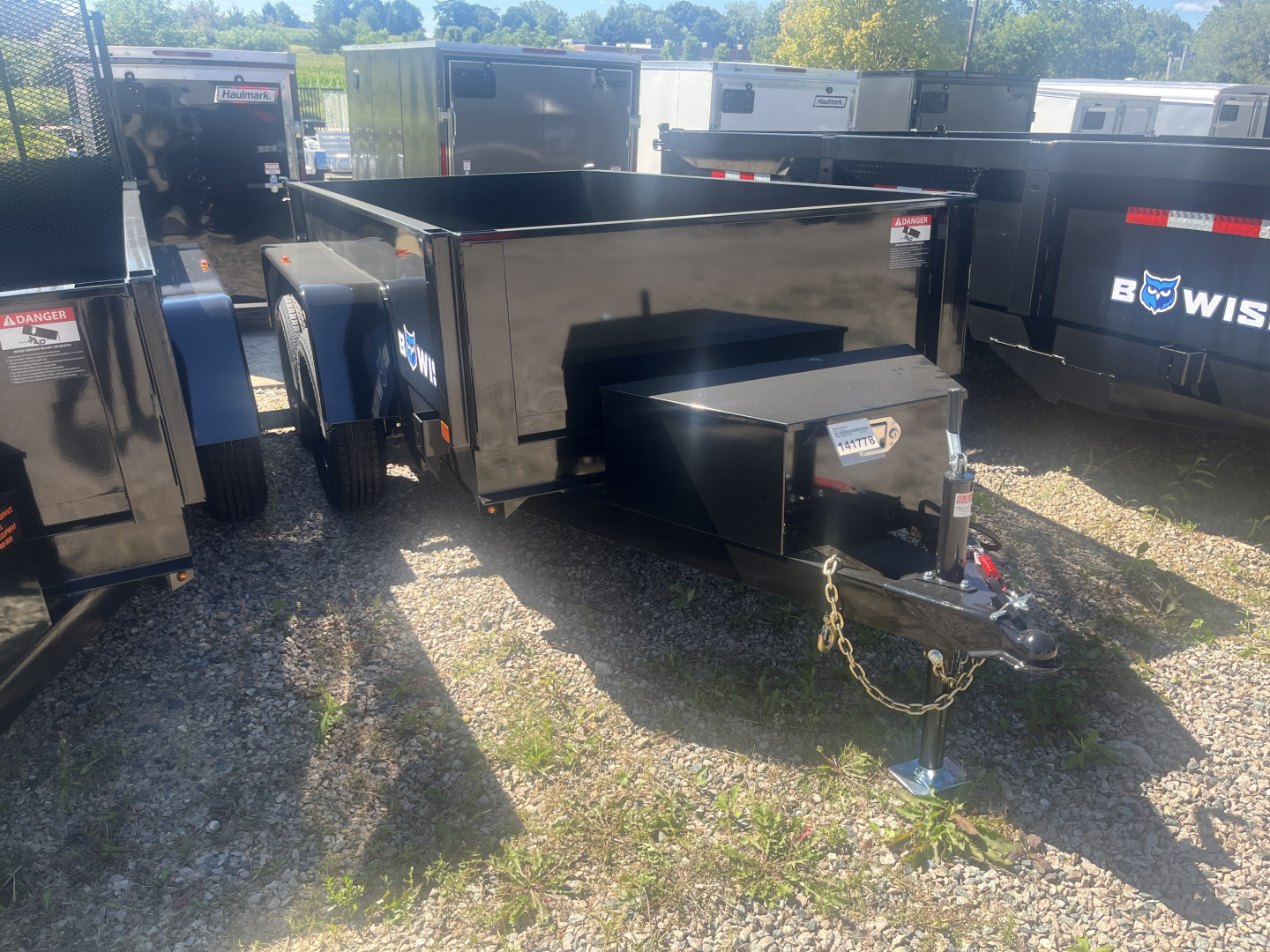 New 2026 BWISE DTR510LP-7 Dump Trailer Dump Trailer