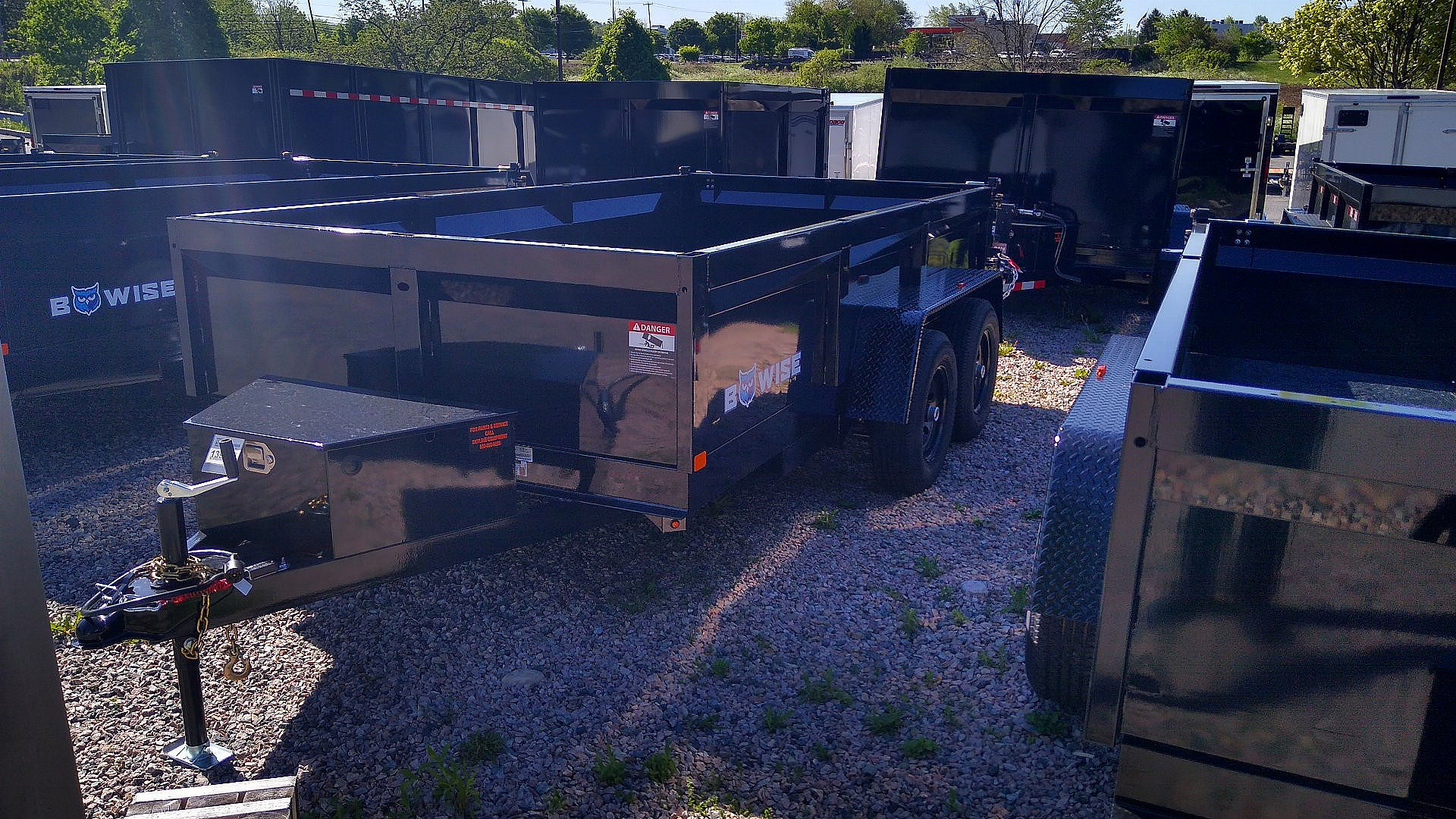 New 2026 BWISE DT612LP-LE-10 Dump Trailer