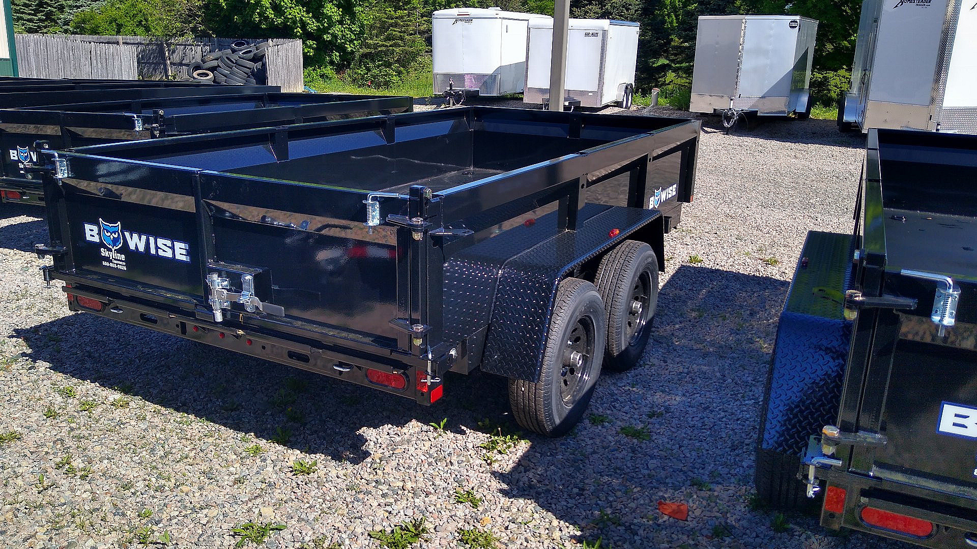 New 2026 BWISE DT612LP-LE-10 Dump Trailer