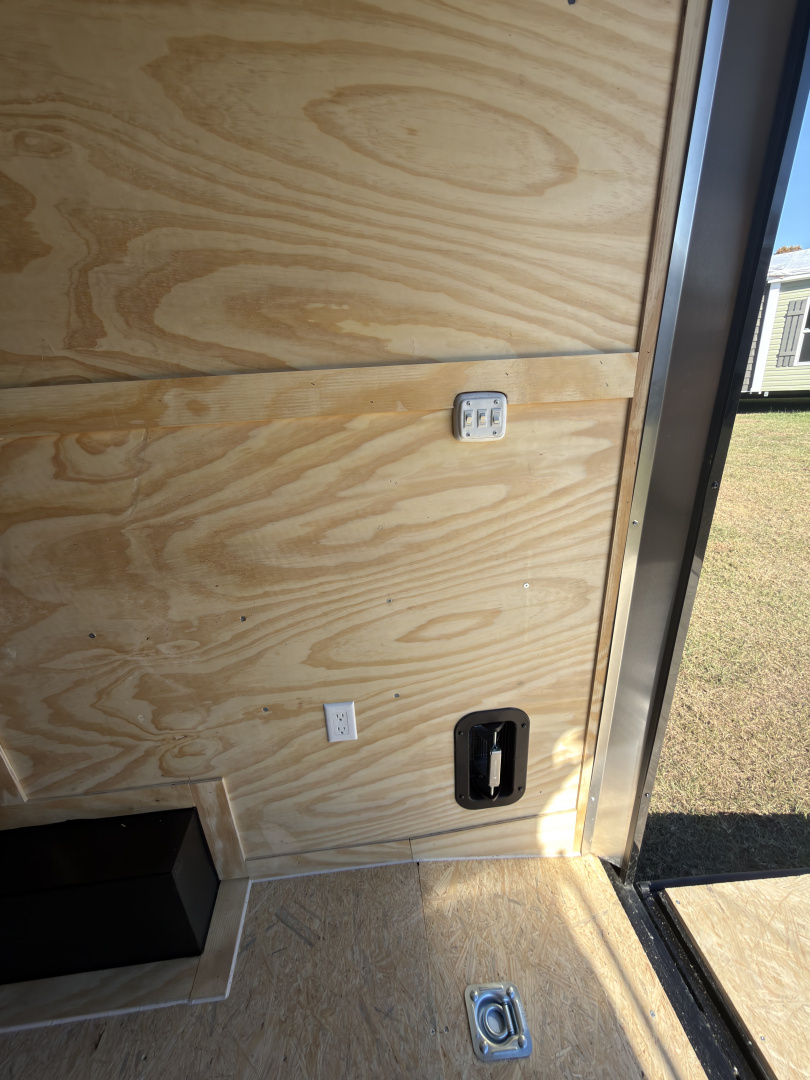 New 2026 Spartan Cargo 8.5x18TA Blackout Rear Wing Spoiler 7'6" Tall Spread Axle Cargo / Enclosed Trailer