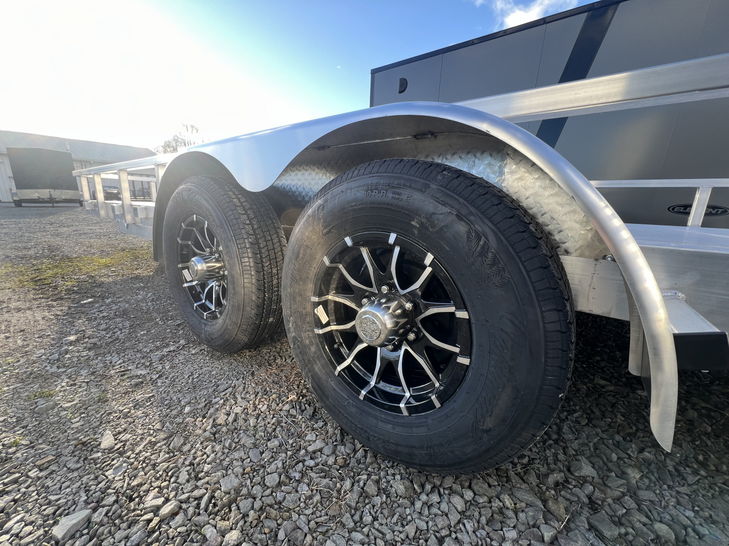 New 2026 Black Rhino 7X20 10K Aluminum Deck Landscape Trailer