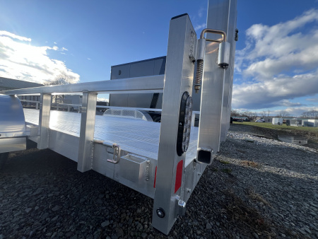 New 2026 Black Rhino 7X20 10K Aluminum Deck Landscape Trailer