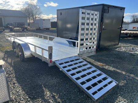 New 2026 Black Rhino 7X20 10K Aluminum Deck Landscape Trailer