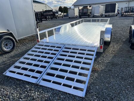 New 2026 Black Rhino 7X20 10K Aluminum Deck Landscape Trailer