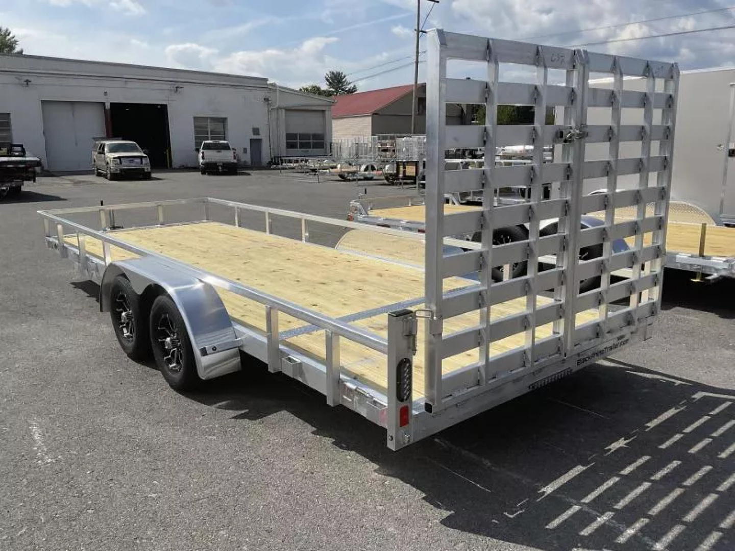 New 2026 Black Rhino 7X20 7K Landscape Trailer