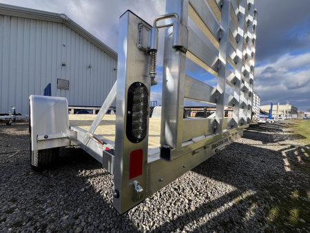 New 2025 Black Rhino 6X12 3K Wood Deck/No Rail Utility Trailer