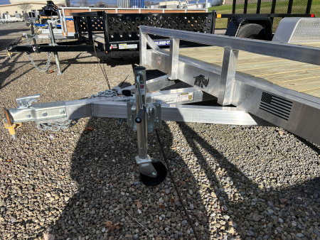 New 2025 Black Rhino 6X12 3K Wood Deck/No Rail Utility Trailer