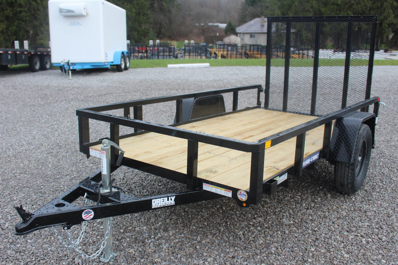 New 2026 Sure-Trac 5' x 10' Single Axle Tube Top Utility Trailer - 2990# GVW