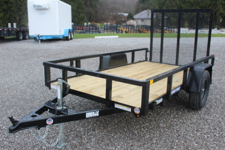 New 2026 Sure-Trac 5' x 10' Single Axle Tube Top Utility Trailer - 2990# GVW