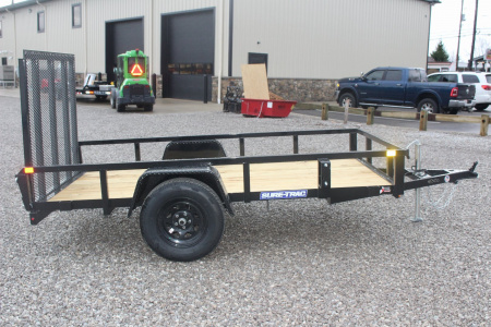 New 2026 Sure-Trac 5' x 10' Single Axle Tube Top Utility Trailer - 2990# GVW