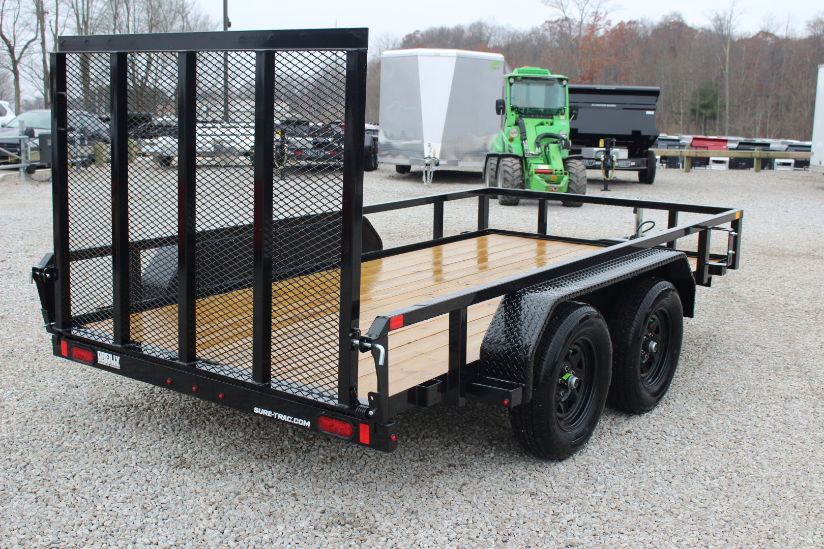 New 2026 Sure-Trac 6' x 12' Tandem Axle Tube Top Utility Trailer - 7000# GVW
