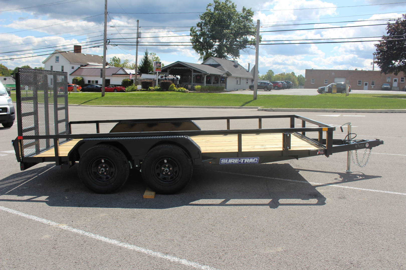 New 2026 Sure-Trac 7' x 14' Tandem Axle Tube Top Utility Trailer - 7000# GVW