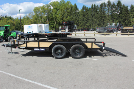 New 2026 Sure-Trac 7' x 14' Tandem Axle Tube Top Utility Trailer - 7000# GVW