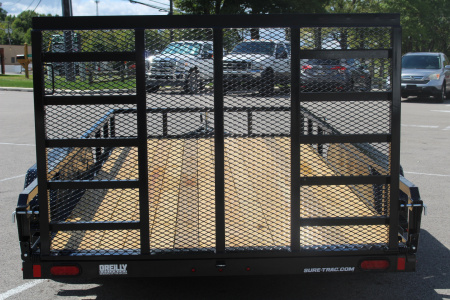 New 2026 Sure-Trac 7' x 14' Tandem Axle Tube Top Utility Trailer - 7000# GVW