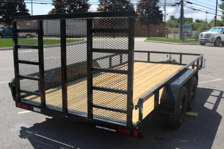 New 2026 Sure-Trac 7' x 14' Tandem Axle Tube Top Utility Trailer - 7000# GVW