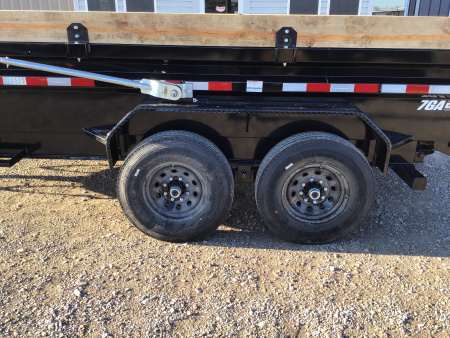 New 2026 PJ 83"x14' BP Tandem Axle Low Pro Dump w/ 24" Sides - DV