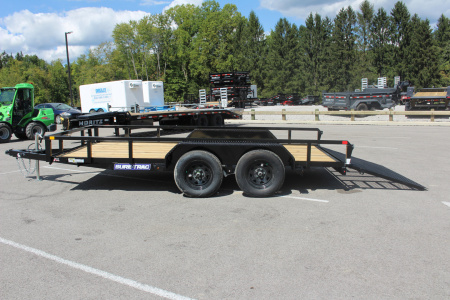 New 2026 Sure-Trac 7' x 14' Tandem Axle Tube Top Utility Trailer - 7000# GVW