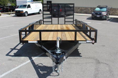 New 2026 Sure-Trac 7' x 14' Tandem Axle Tube Top Utility Trailer - 7000# GVW