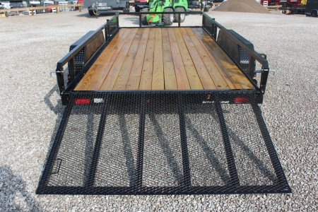 New 2026 Sure-Trac 7' x 16' Tandem Axle Tube Top ATV Trailer - 7000# GVW