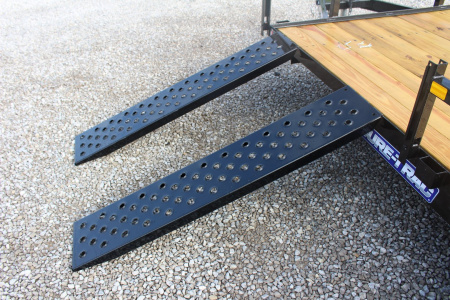 New 2026 Sure-Trac 7' x 16' Tandem Axle Tube Top ATV Trailer - 7000# GVW