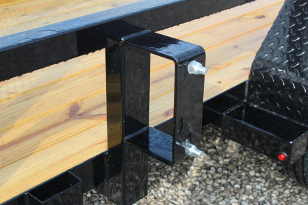 New 2026 Sure-Trac 7' x 16' Tandem Axle Tube Top ATV Trailer - 7000# GVW