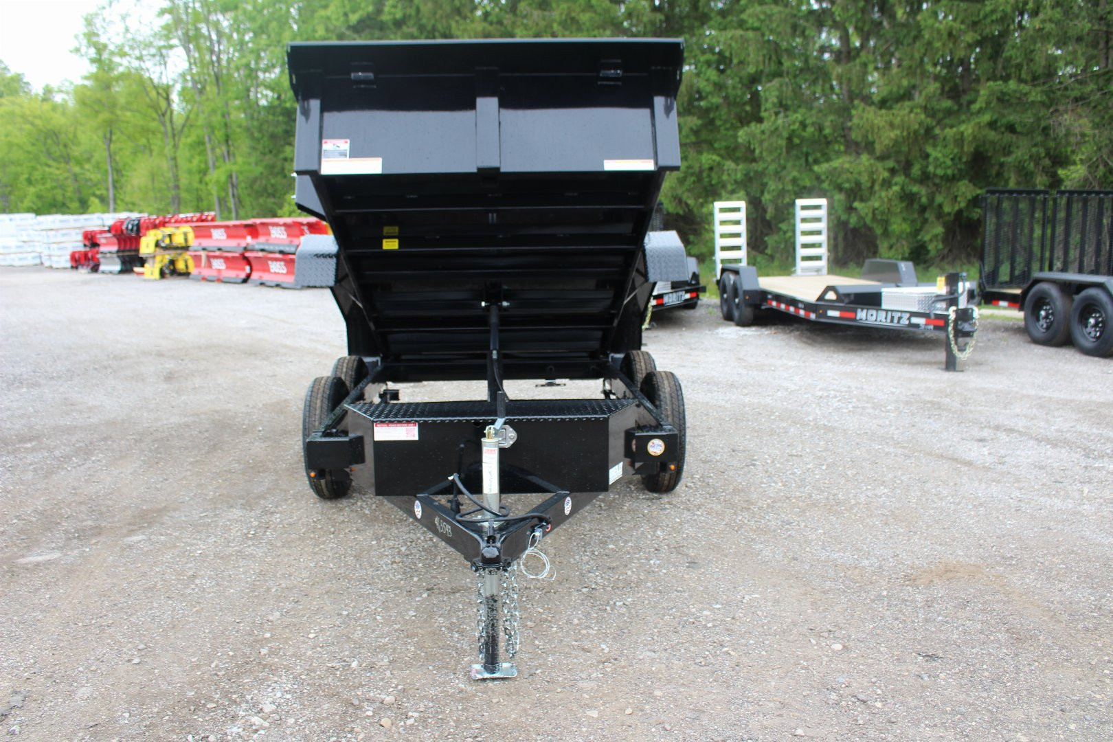 New 2026 Sure-Trac 5' x 10' Low Profile Homeowner Dump Trailer 7K TA - Single Ram (NO RAMPS)