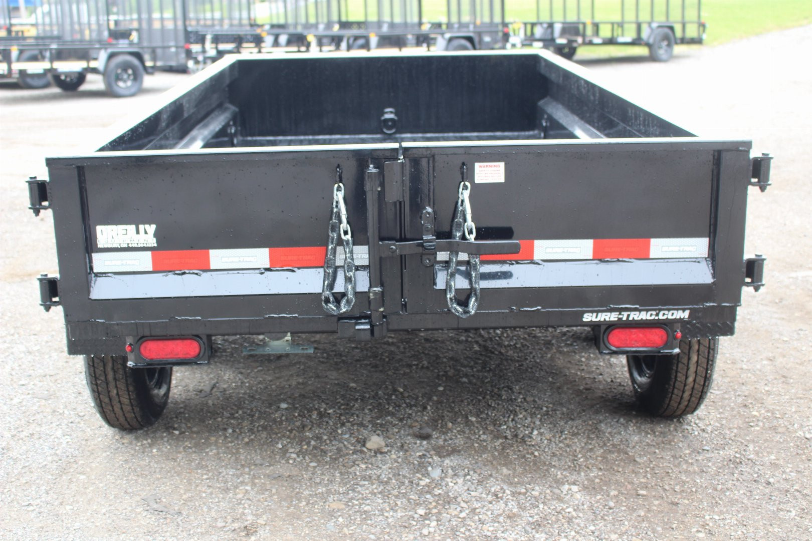 New 2026 Sure-Trac 5' x 10' Low Profile Homeowner Dump Trailer 7K TA - Single Ram (NO RAMPS)