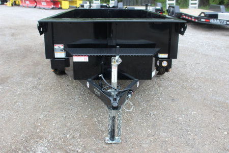 New 2026 Sure-Trac 5' x 10' Low Profile Homeowner Dump Trailer 7K TA - Single Ram (NO RAMPS)