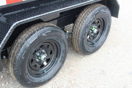 New 2026 Sure-Trac 5' x 10' Low Profile Homeowner Dump Trailer 7K TA - Single Ram (NO RAMPS)