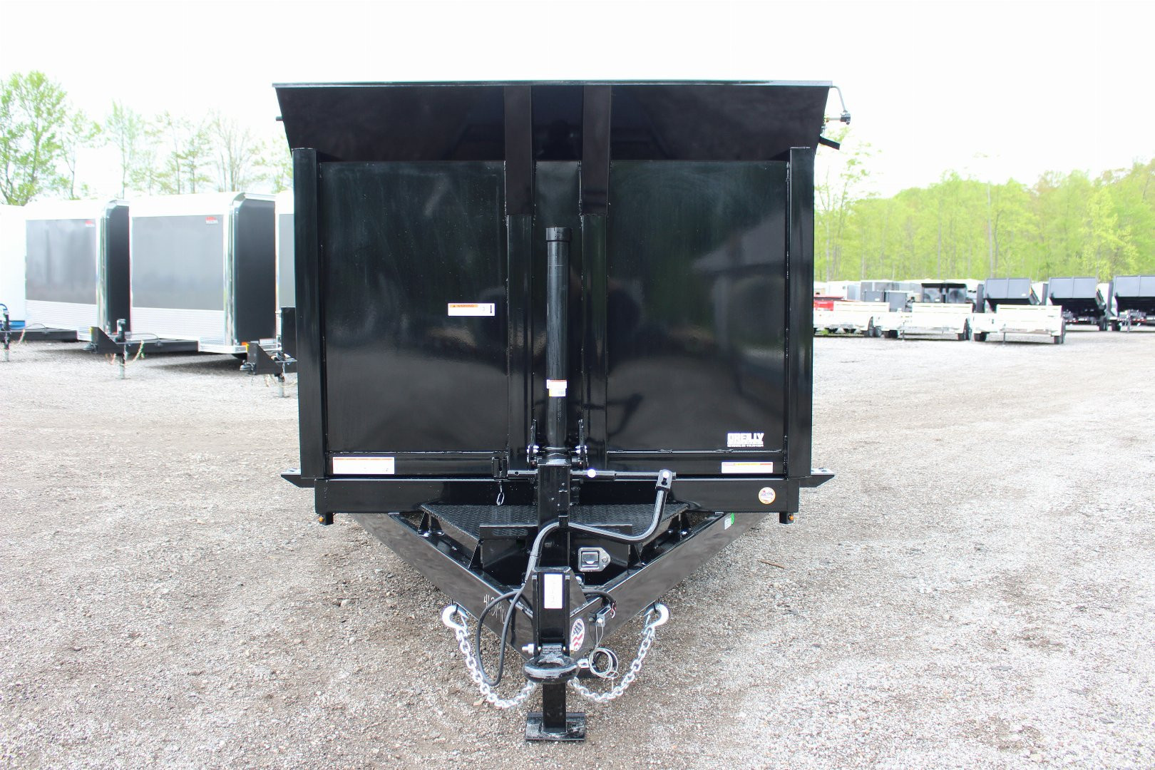 New 2026 Sure-Trac 7' x 14' Hydraulic Dump Trailer - 4' Steel Sides - Telescopic Ram - 14000# GVW