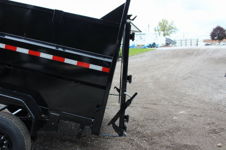 New 2026 Sure-Trac 7' x 14' Hydraulic Dump Trailer - 4' Steel Sides - Telescopic Ram - 14000# GVW