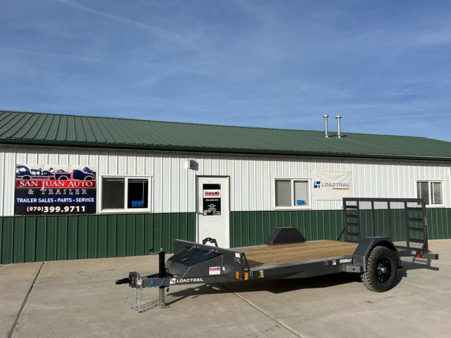 New 2026 Load Trail 83"x14' Utility Utility Trailer