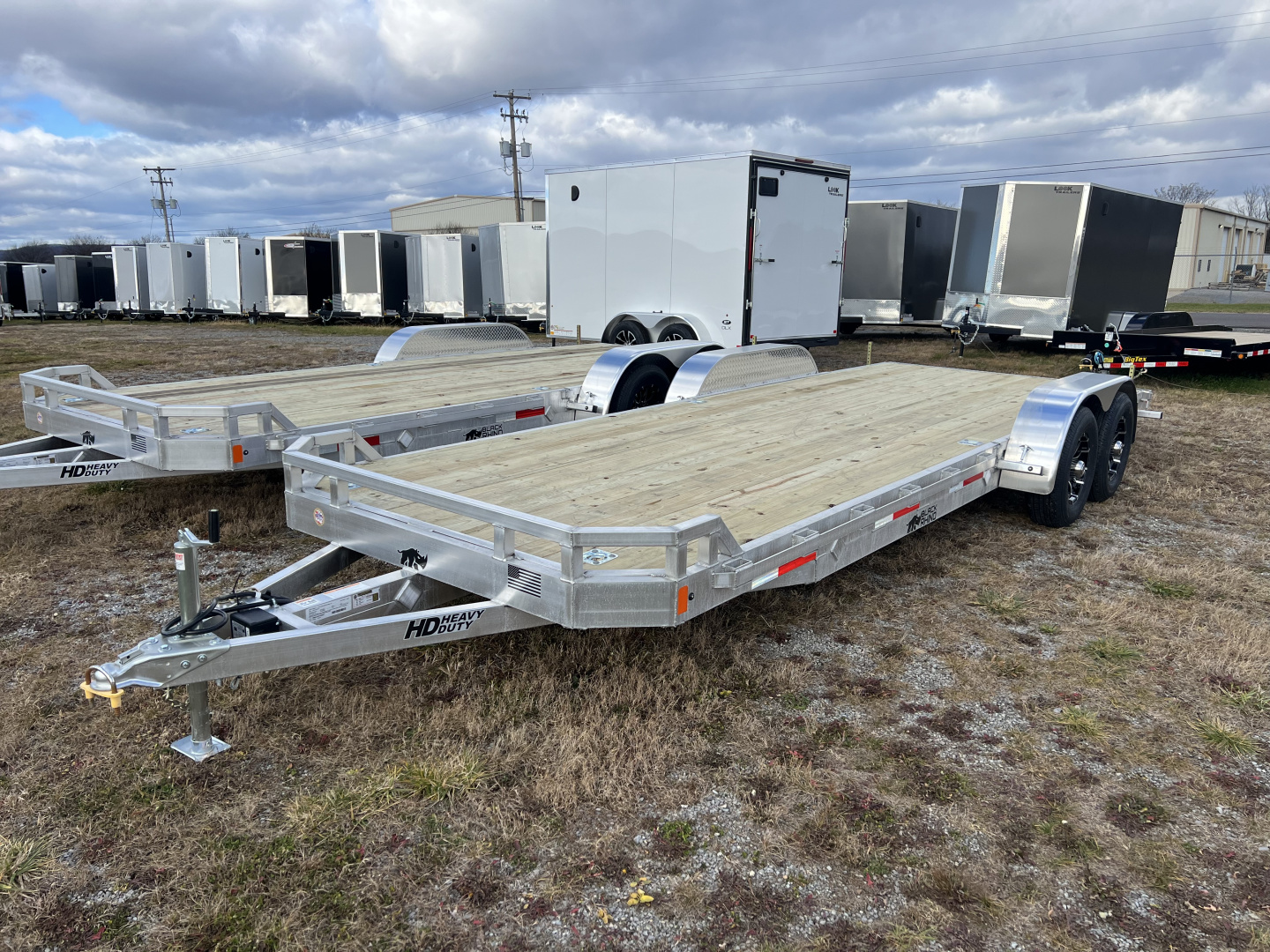 New 2026 Black Rhino 7x22 10K Car / Racing Trailer