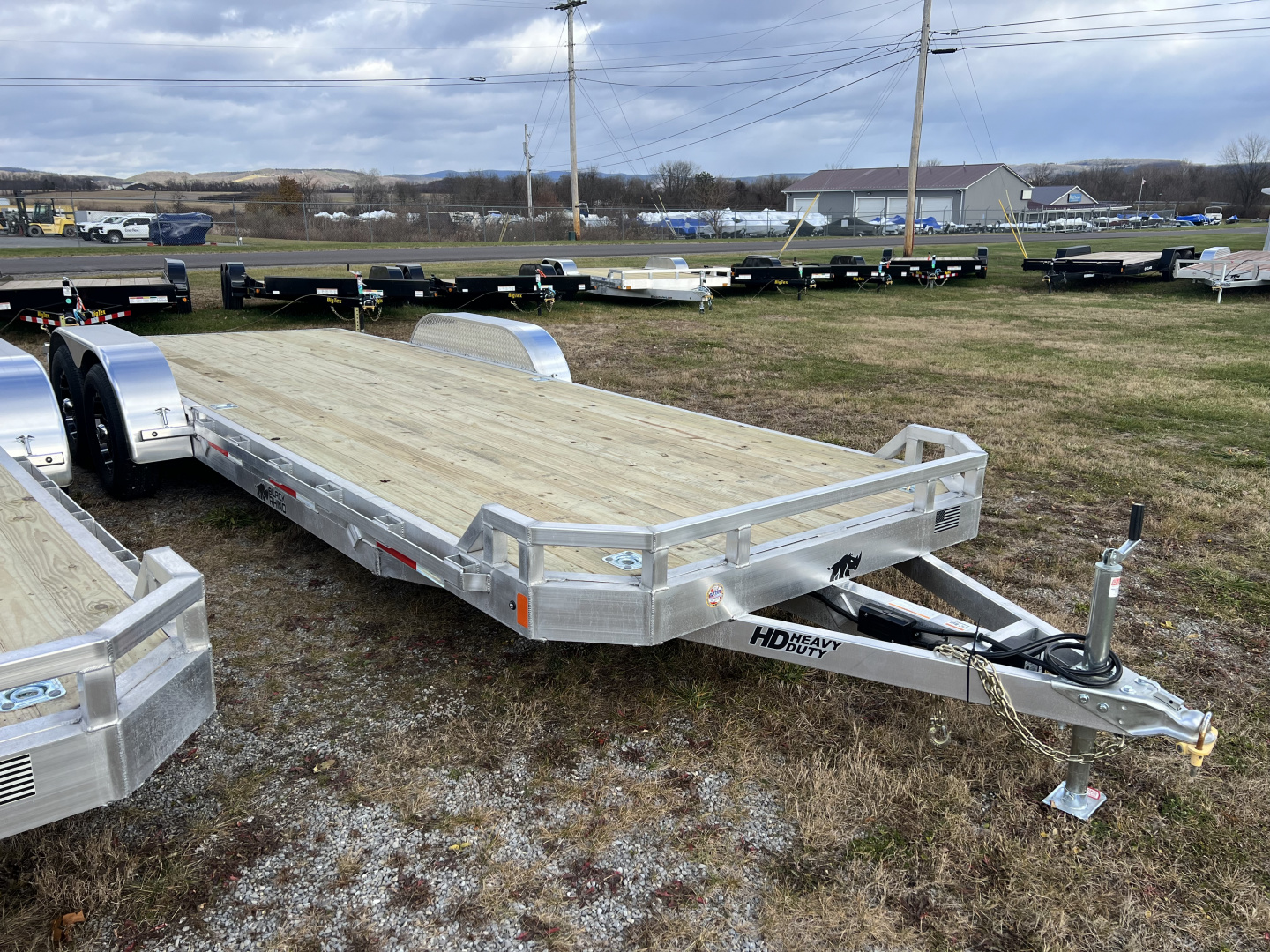 New 2026 Black Rhino 7x22 10K Car / Racing Trailer